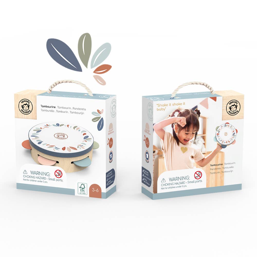 Wooden Tambourine