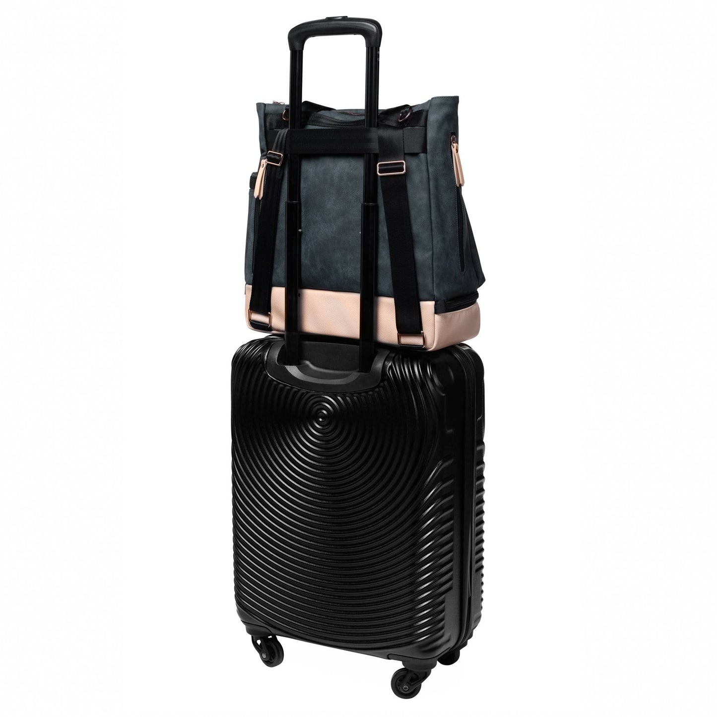 Petunia Pickle Bottom Pivot Backpack Diaper Bag in Indigo