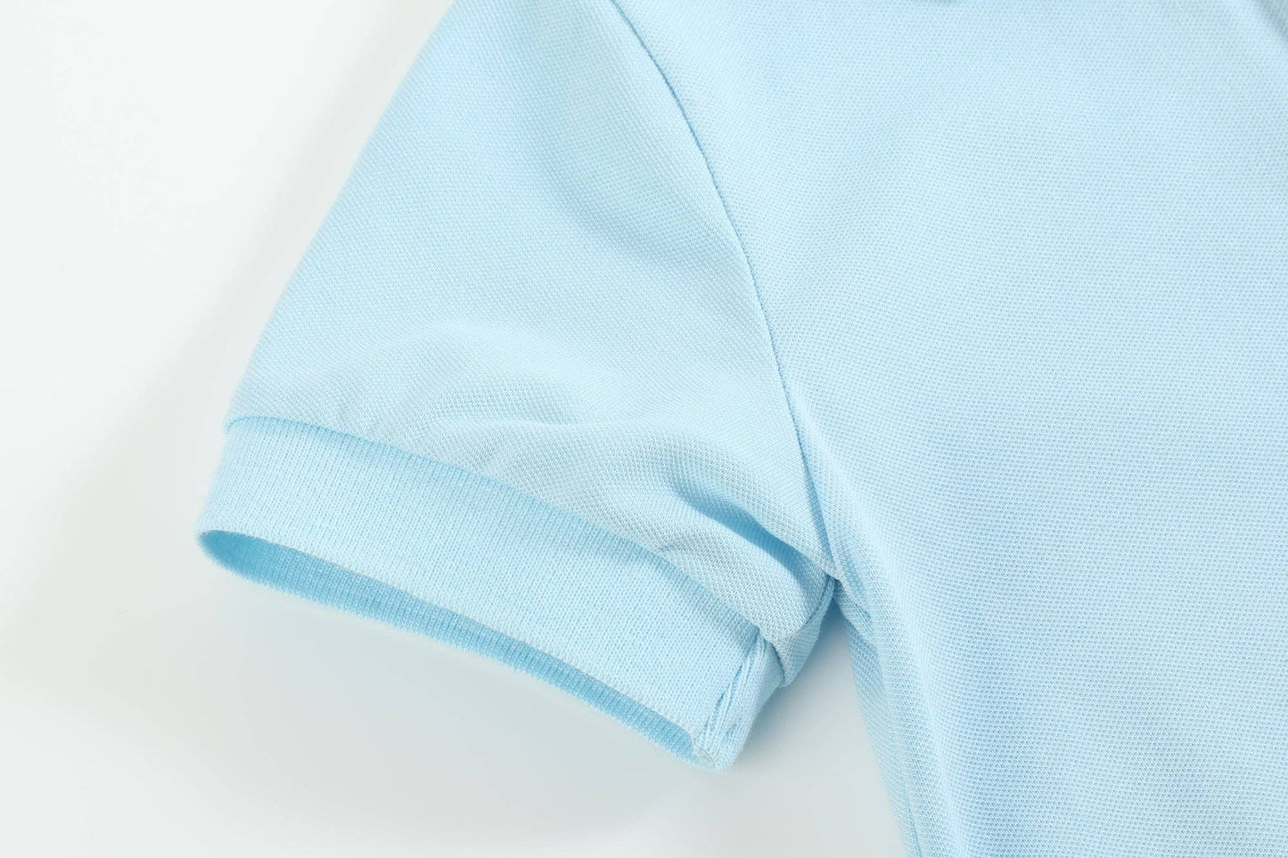 Light Blue Golf Hole Polo Shirt: 18-24M