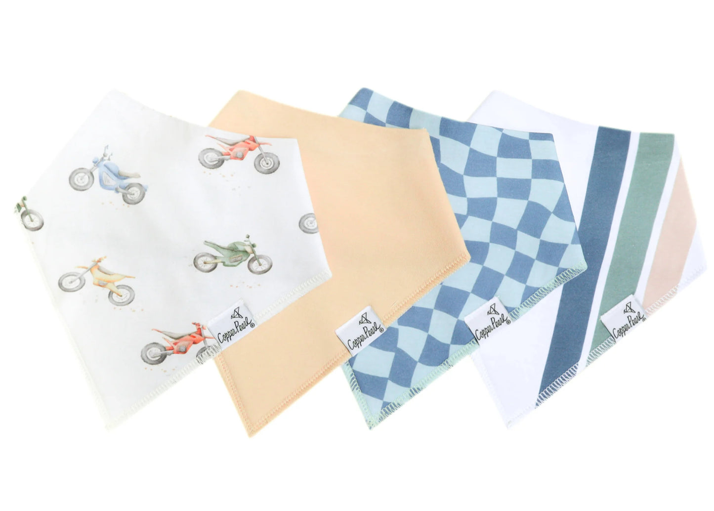 Ryder Baby Bandana Bib Set (4-pack)