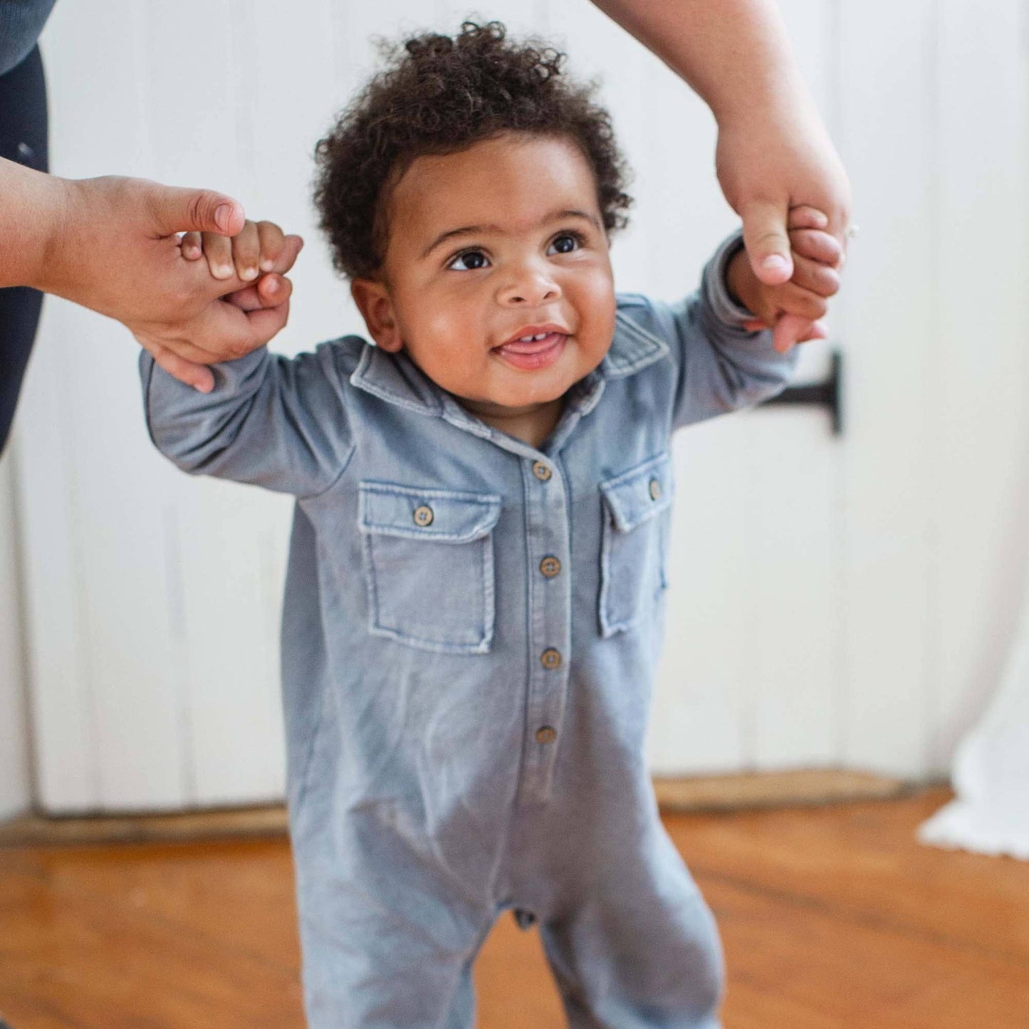 Acid Wash Jumpsuit: Flint