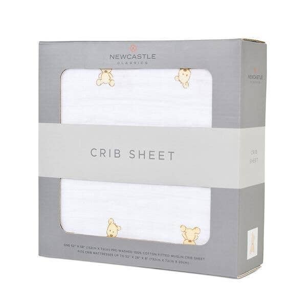 Teddy Bear Crib Sheet