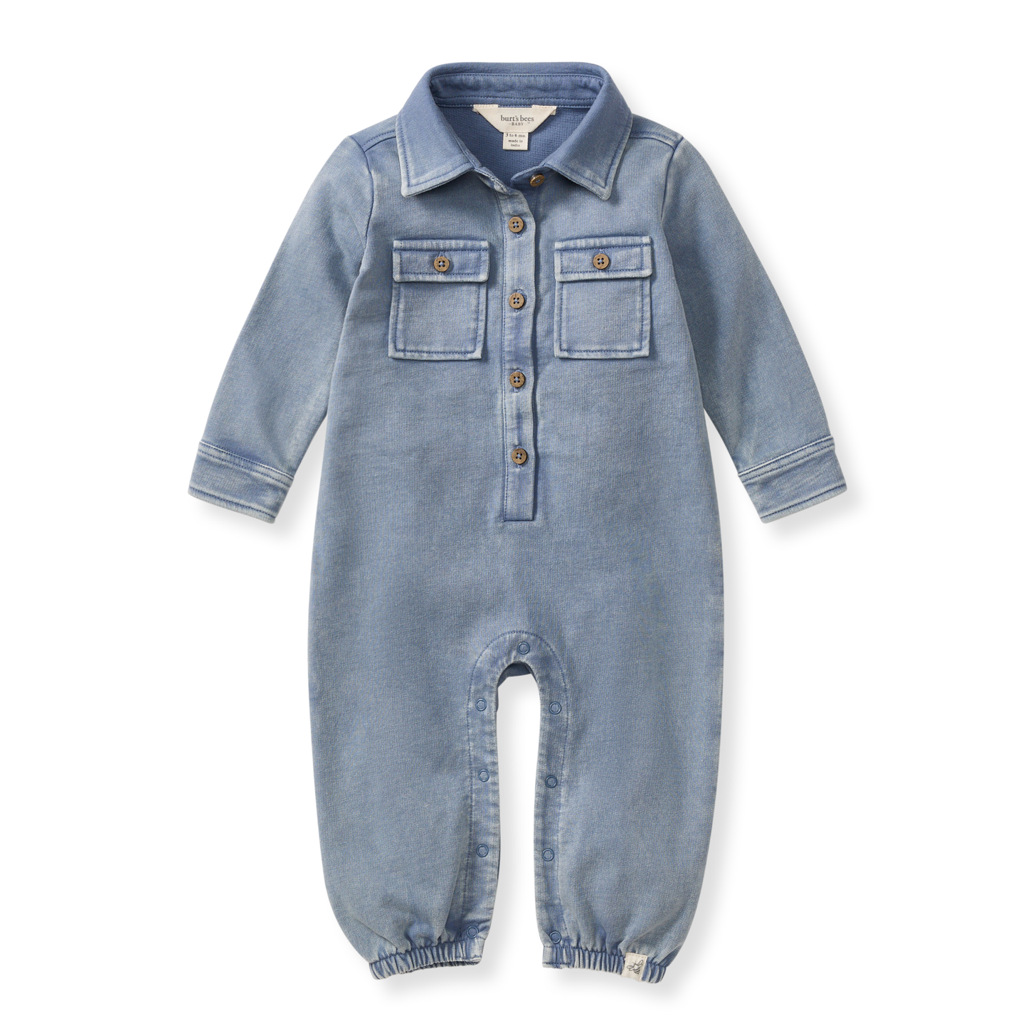 Acid Wash Jumpsuit: Flint