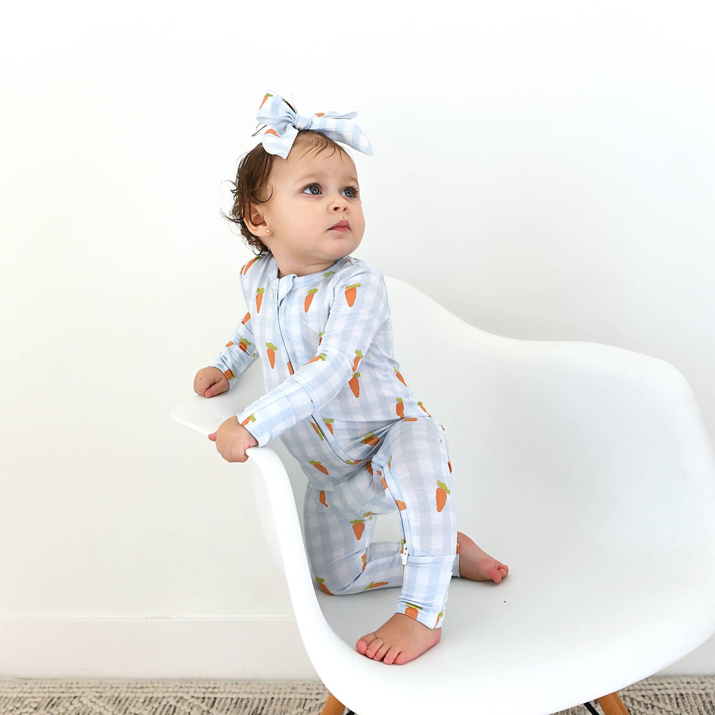 Henry Carrot Gingham Easter Outfit Sleepies
