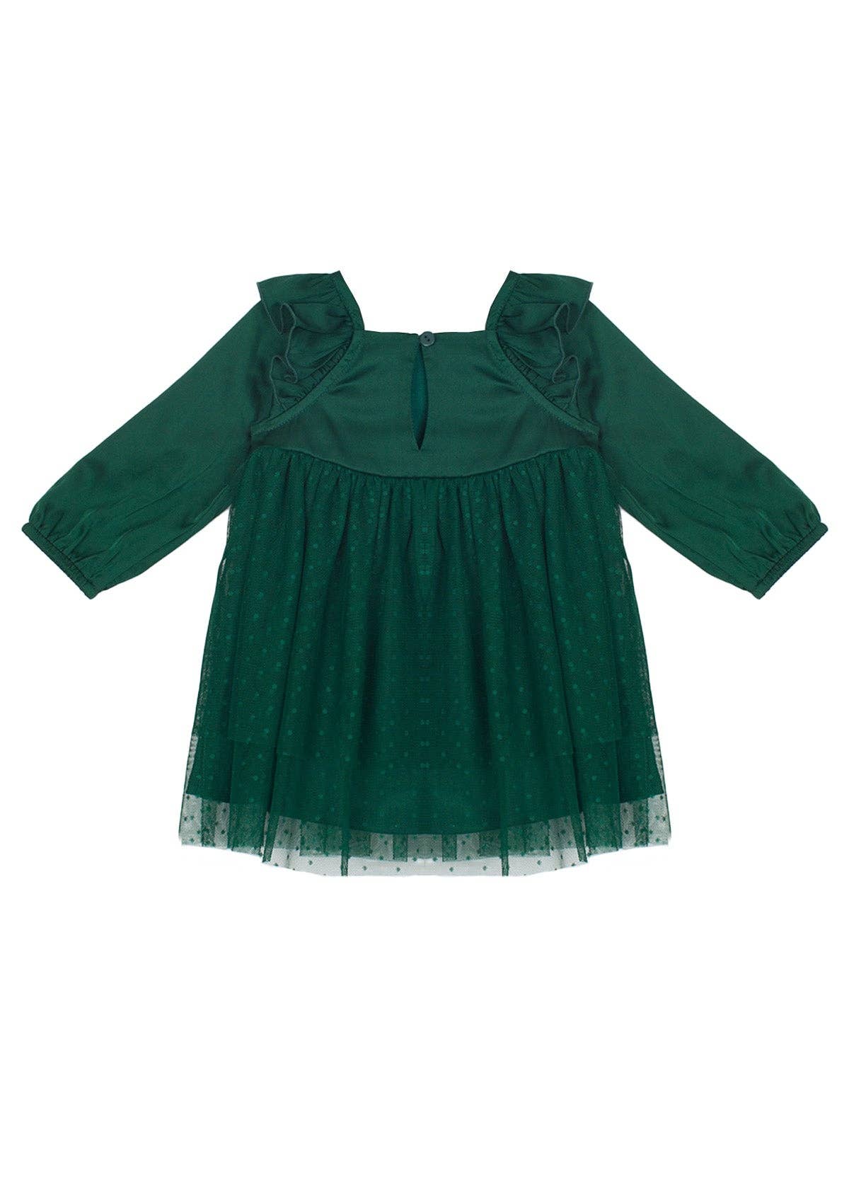 Mistletoe Emerald Dress: Green