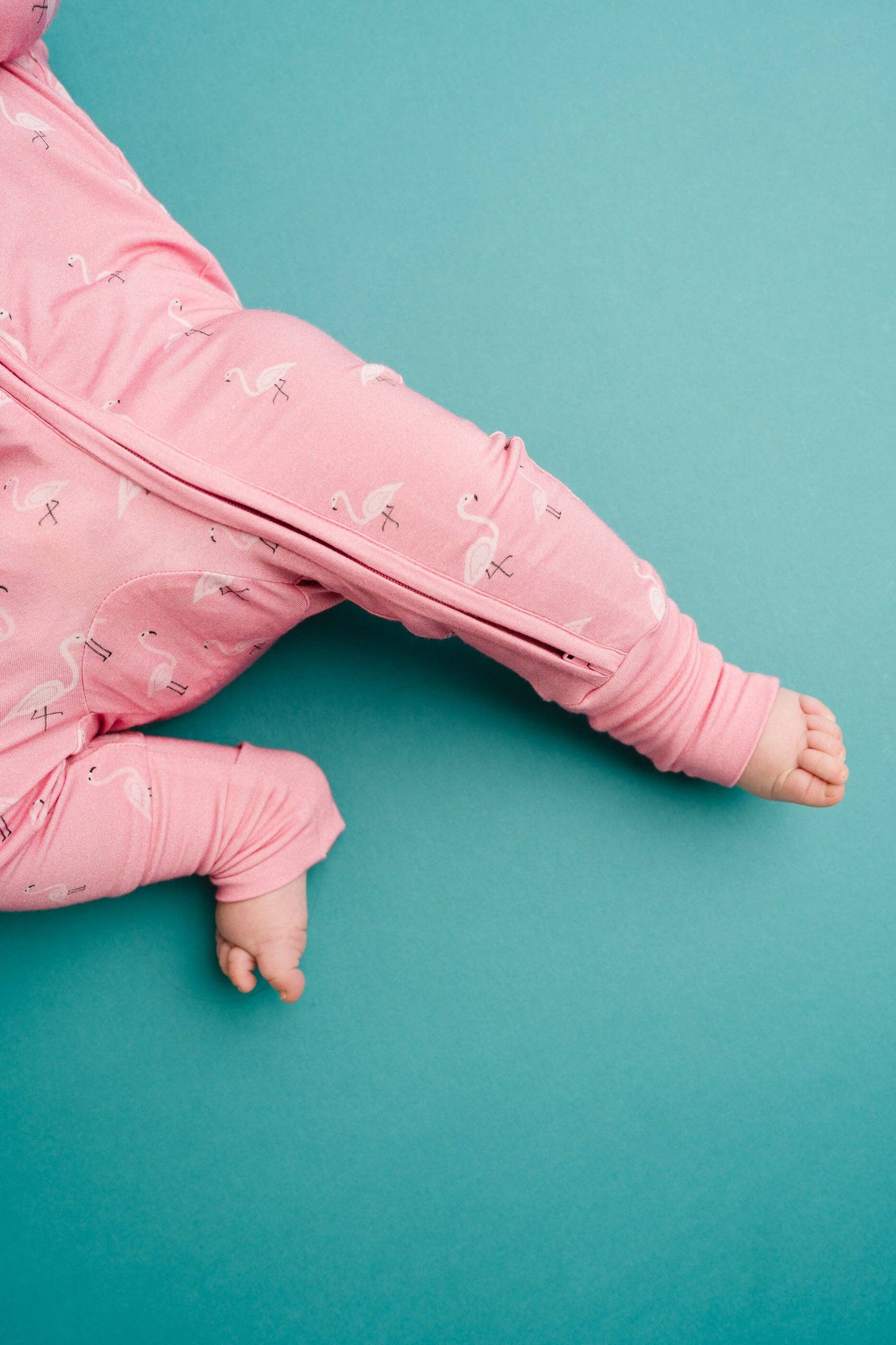 Pink Flamingo Bamboo Sleeper