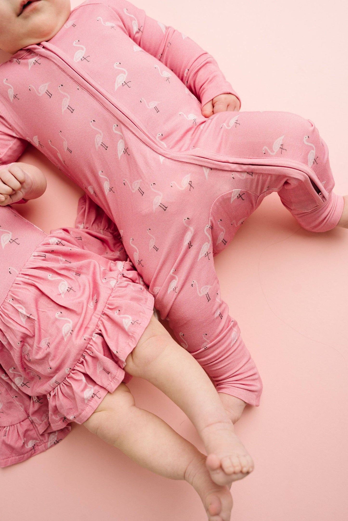 Pink Flamingo Bamboo Sleeper