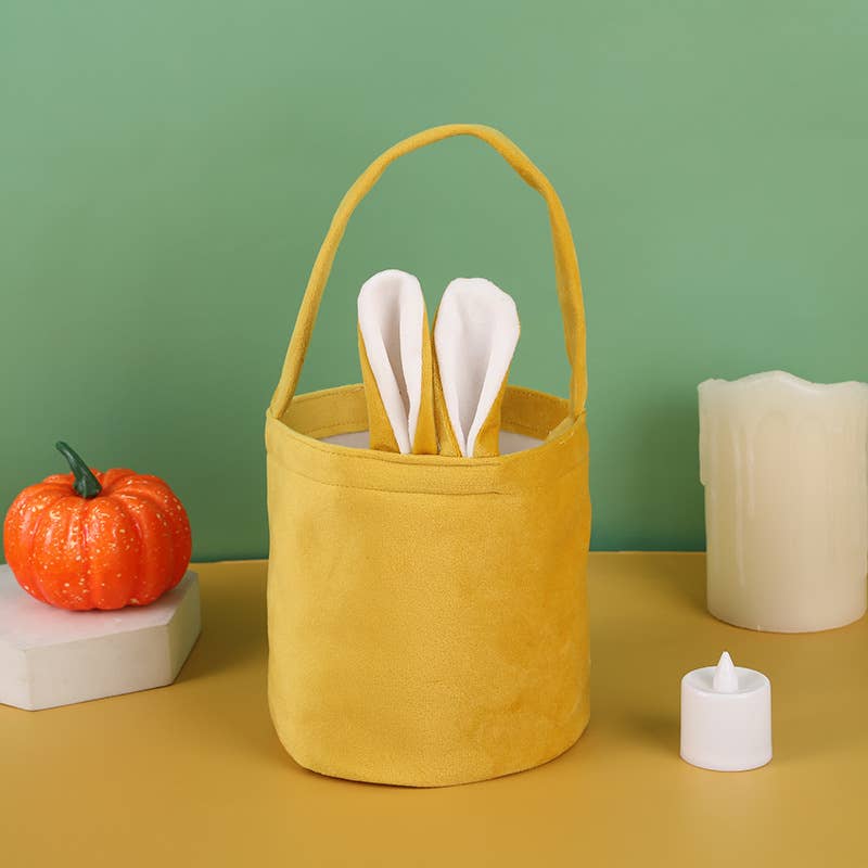 Small Easter Basket: White&pink