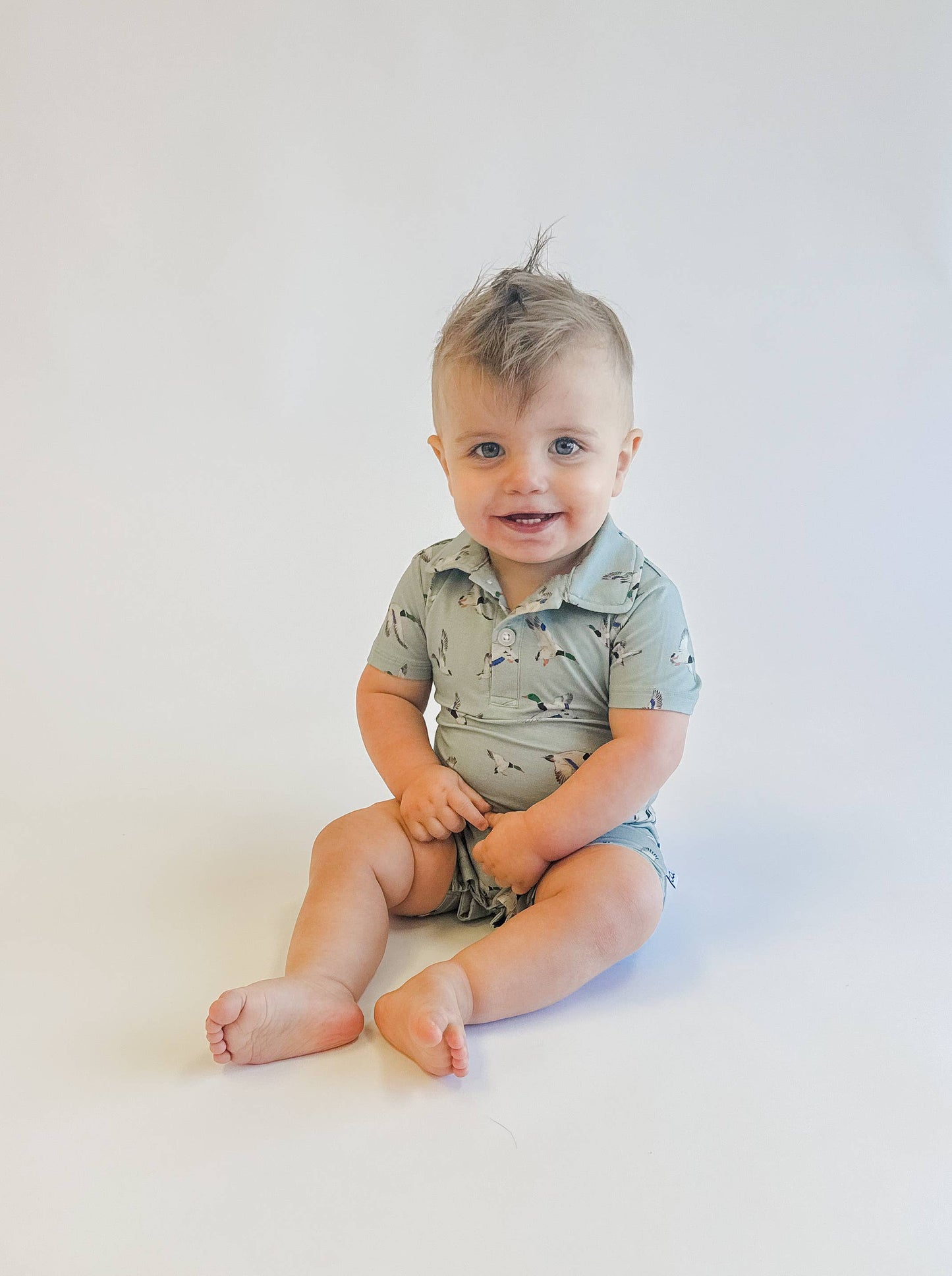 Mallard Ducks - Polo Romper