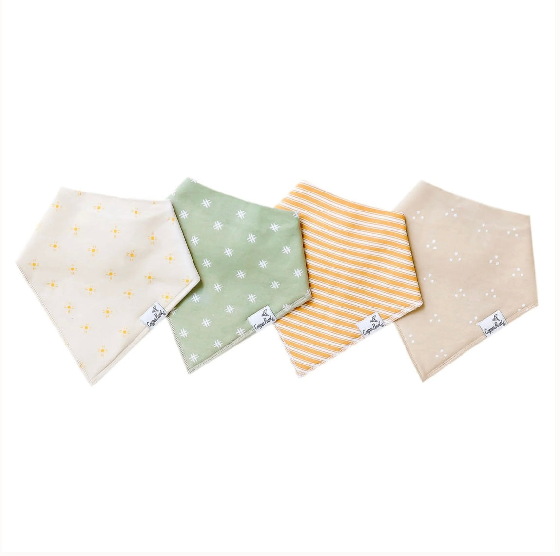Santa Fe Bandana Bib Set (4-pack)