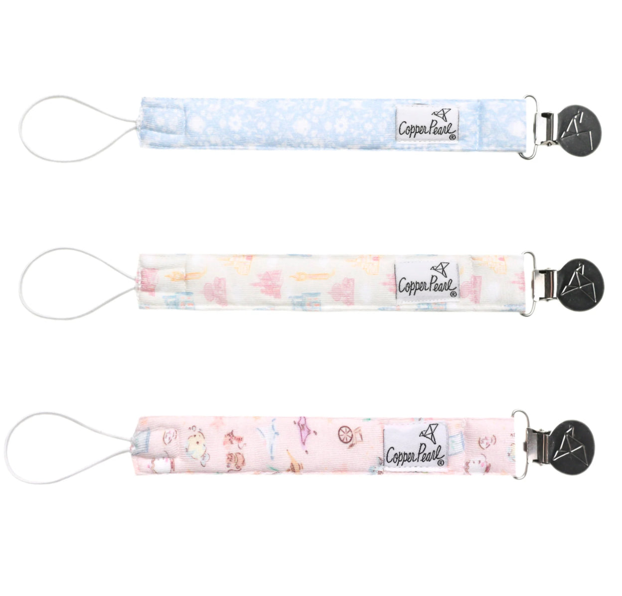 Disney Princesses Binky Clip Set (3-pack)