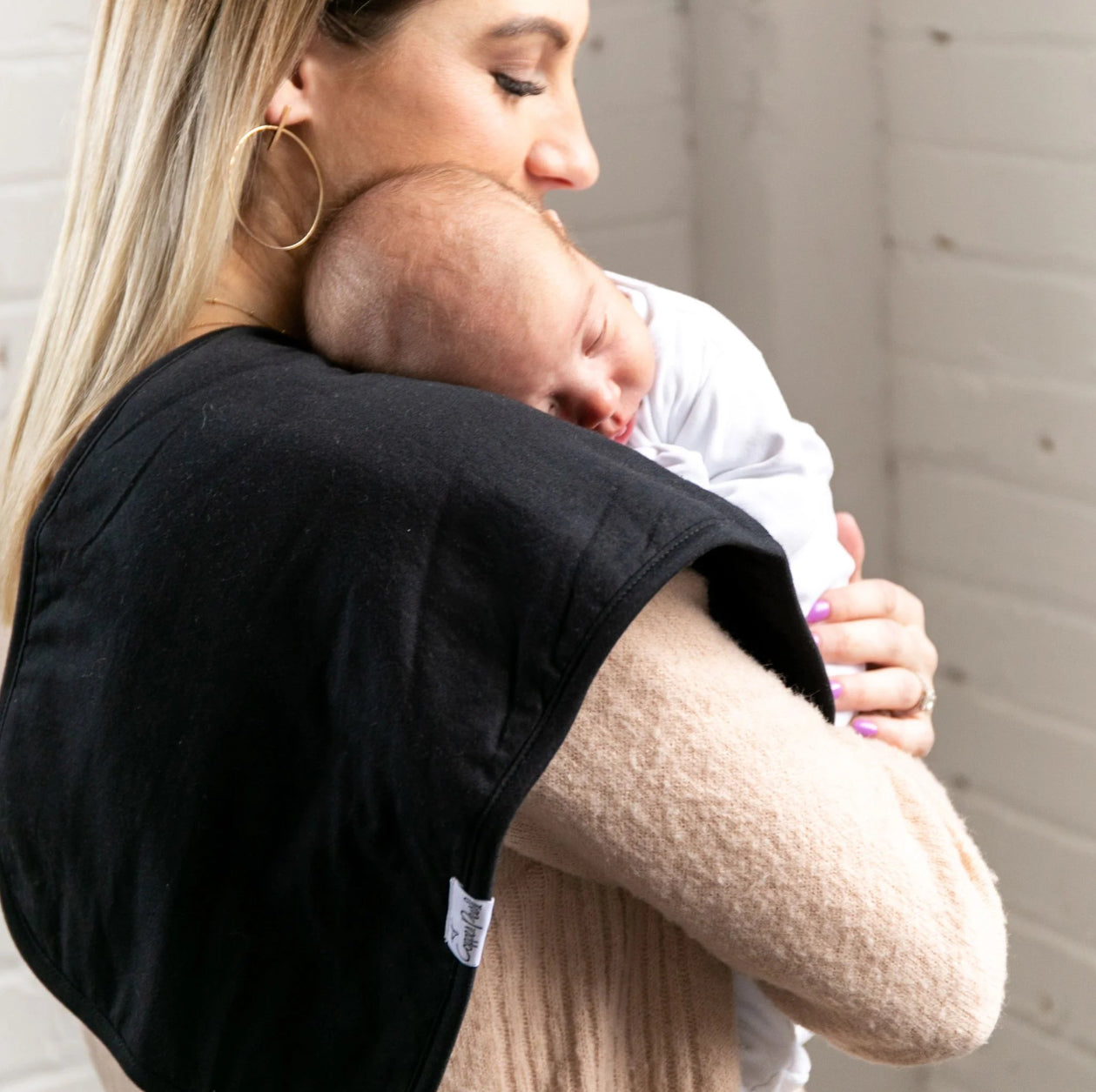 Black Basics Premium Burp Cloths
