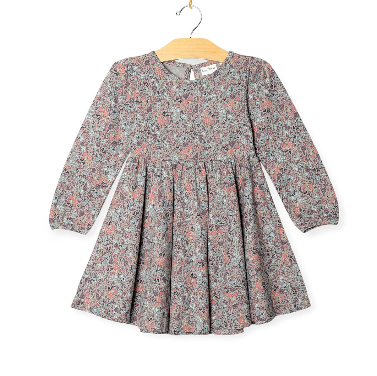 Fall Forest Twirl Dress | Cotton | Girl 2Y