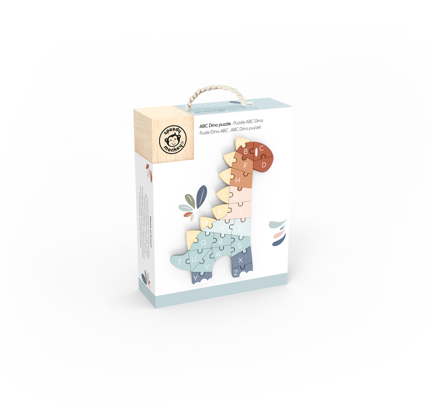 ABC Wooden Dino puzzle