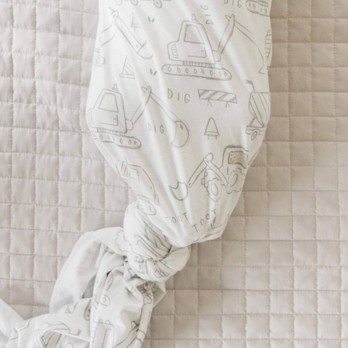 Copper Pearl - Knit Swaddle Blanket - Gage