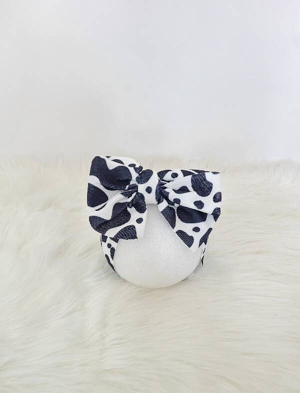 Clover Cottage - Cow Waffle Headband