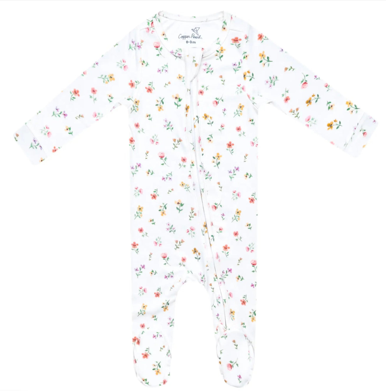 Zip Up Footie Pajama- Eloise