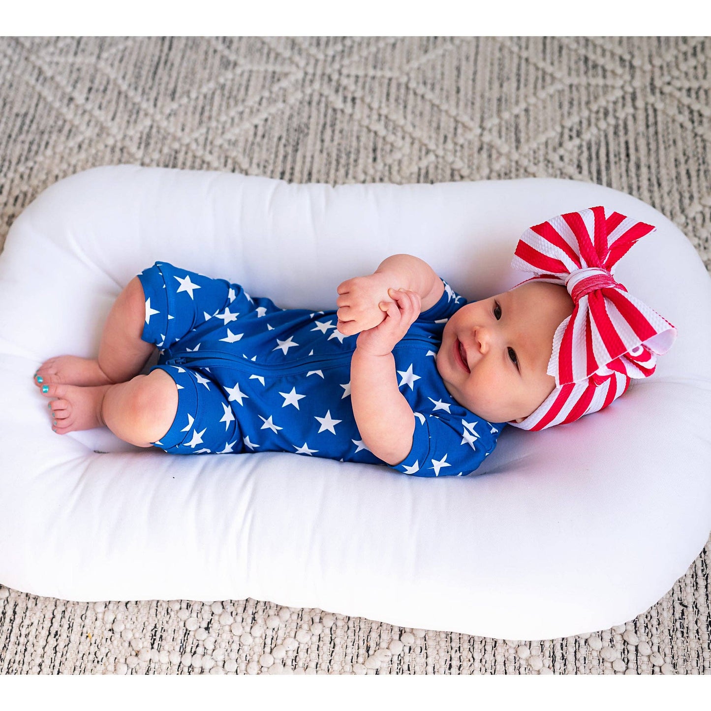 Bamboo Baby Pajama USA 4th of July