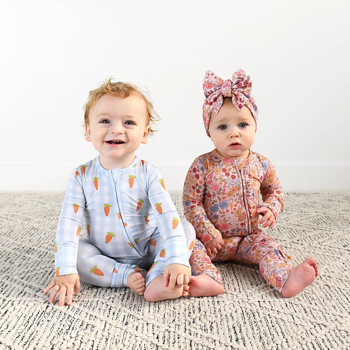 Henry Carrot Gingham Easter Outfit Sleepies