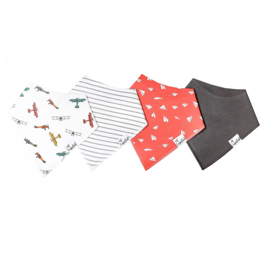 Ace Bandana Bib Set (4-pack)