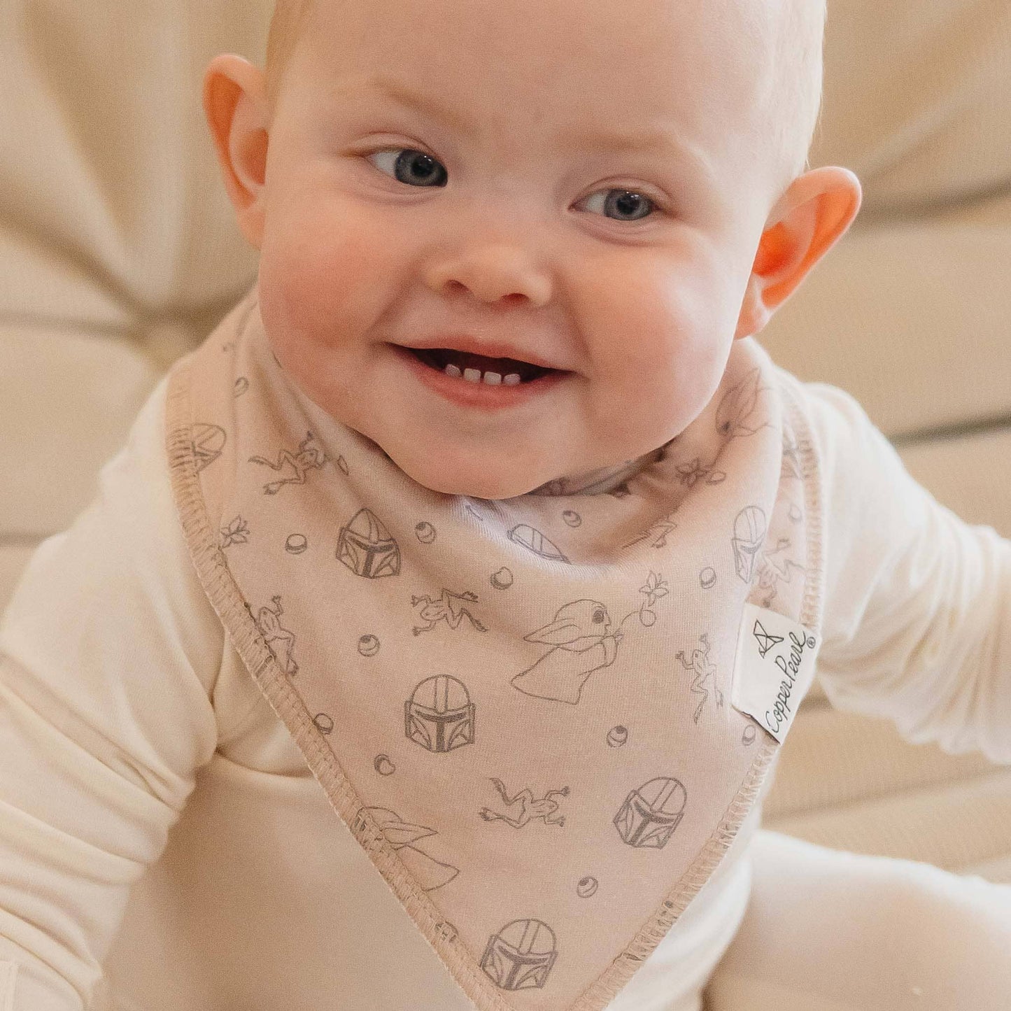 4 Pack Baby Bandana Bibs - Star Wars Grogu