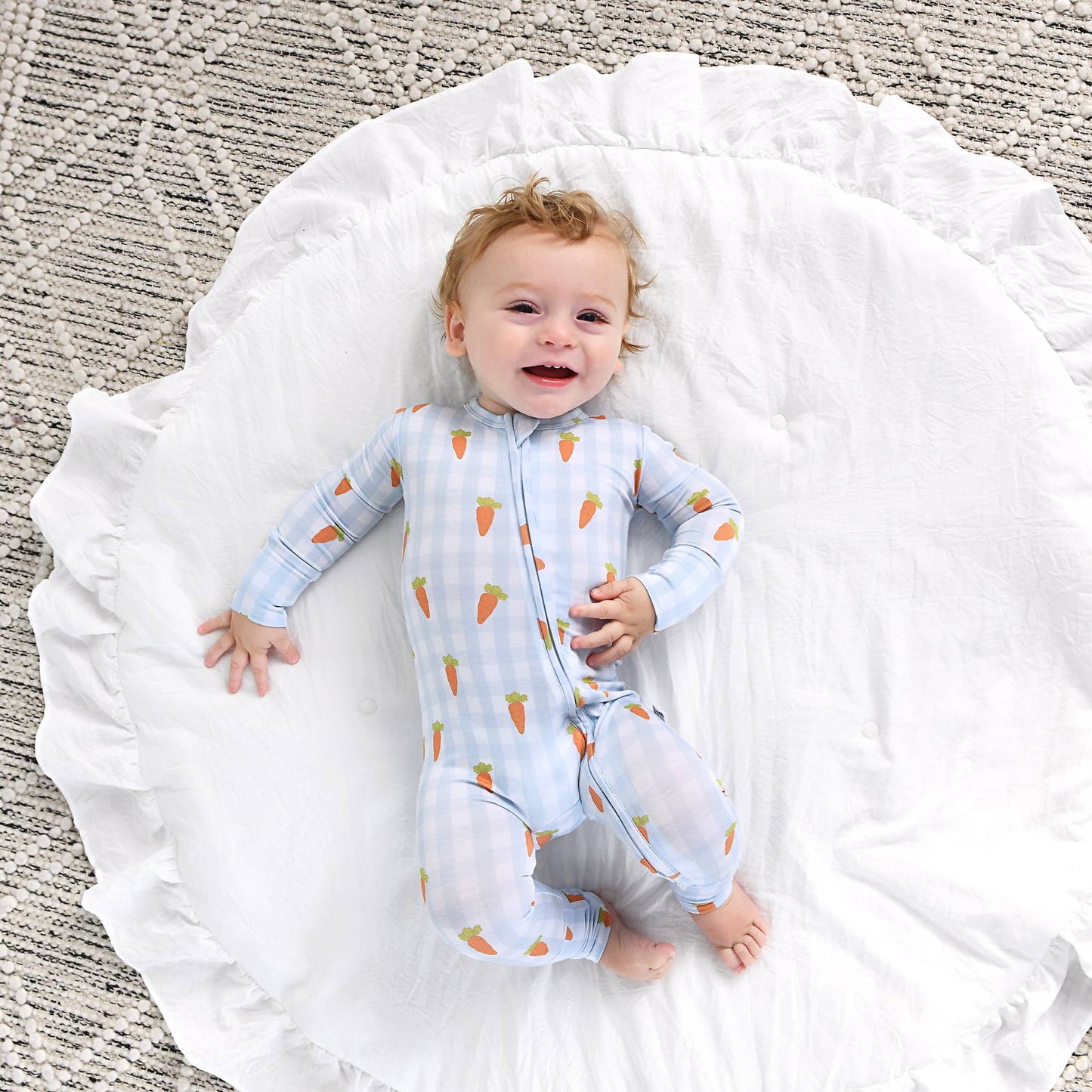 Henry Carrot Gingham Easter Outfit Sleepies