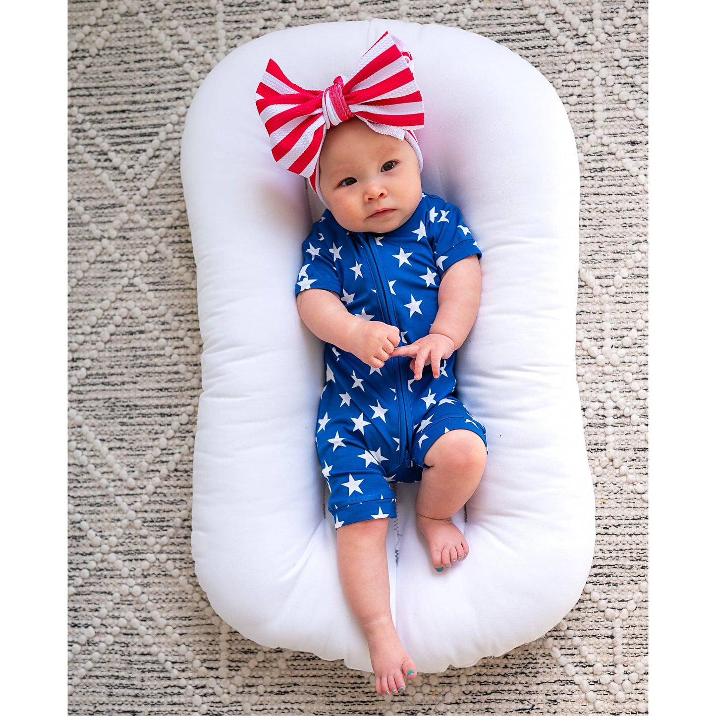 Bamboo Baby Pajama USA 4th of July