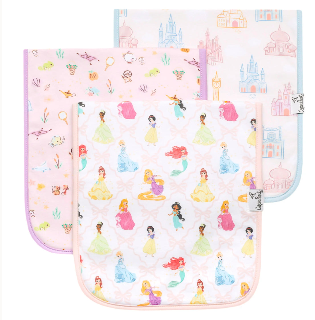 Disney Princesses Premium Burp Cloths
