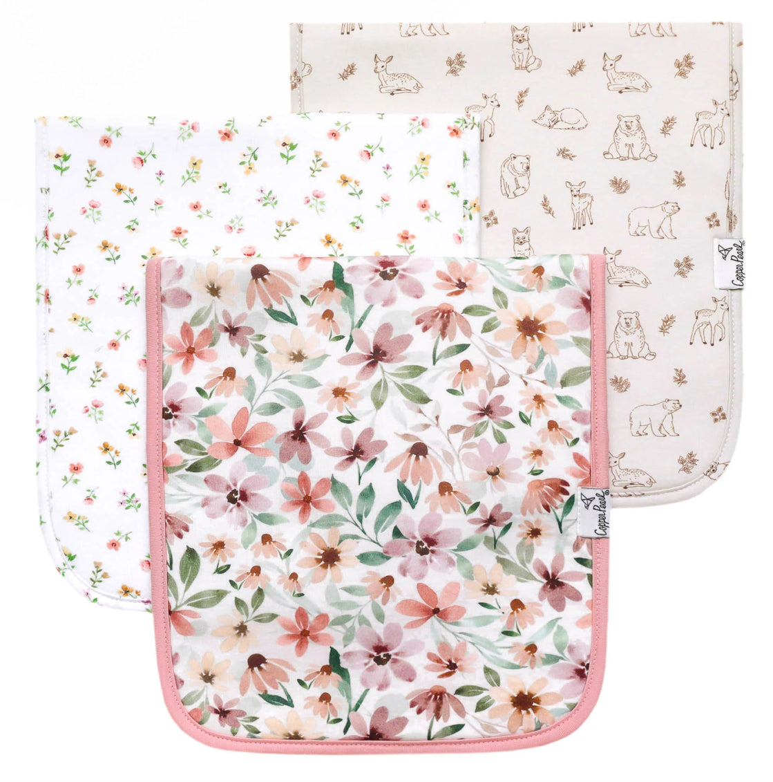 Natalie Premium Burp Cloths