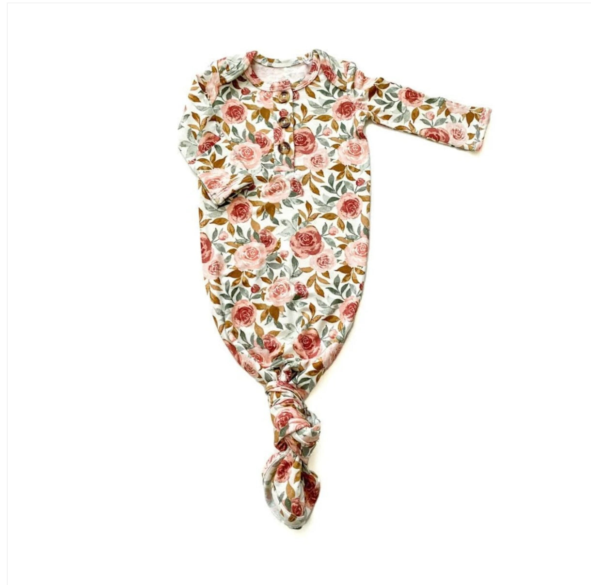 Floral Knotted Gown