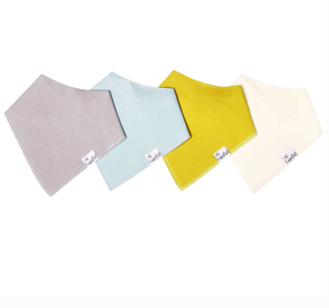 Stone Bandana Bib Set (4-pack)