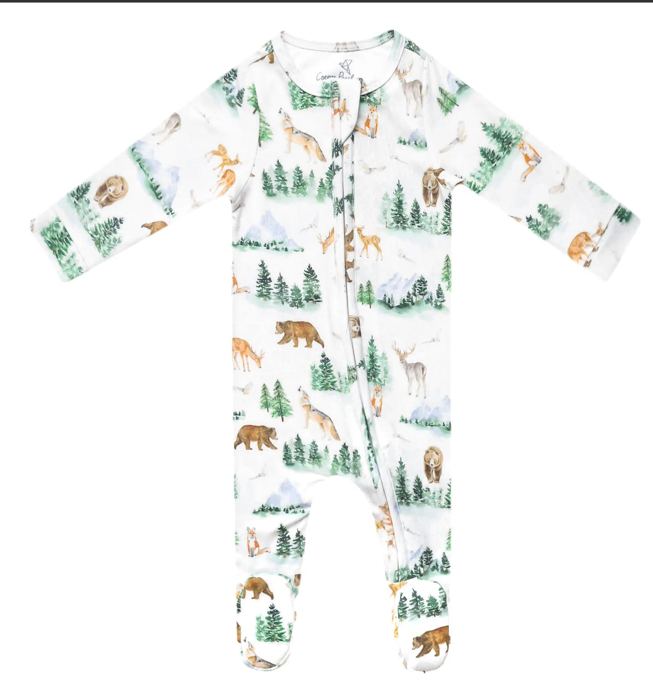 Zip up Footie Pajama- Grayson