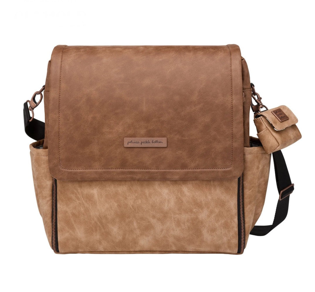 Boxy Backpack in Brioche