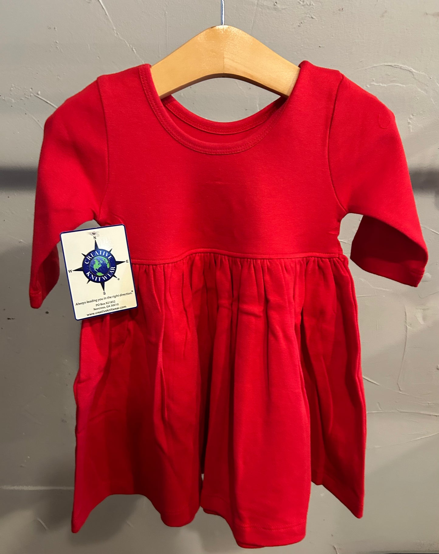 Georgia Bulldog Red Spin Dress