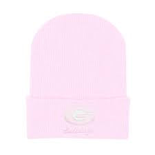 Georgia Bulldogs Newborn Knit Cap - Pink