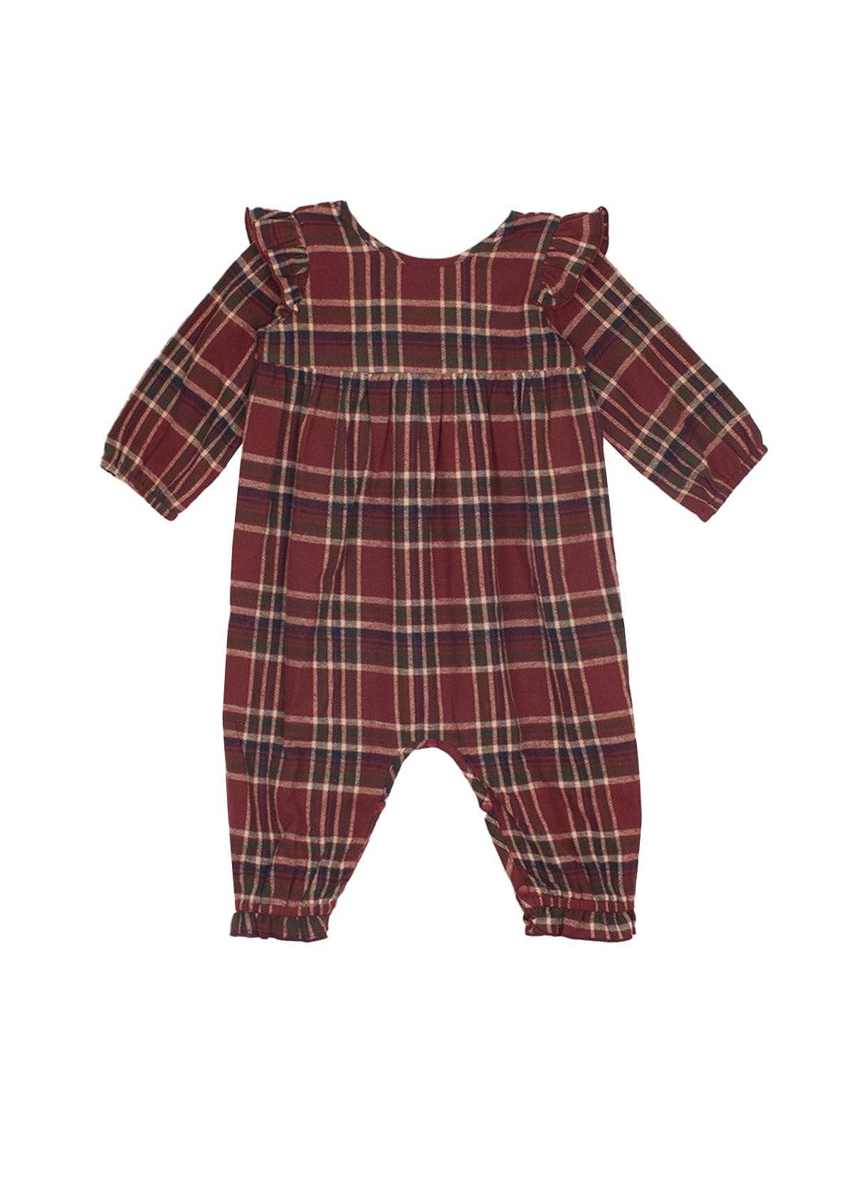 Grace Romper: Red