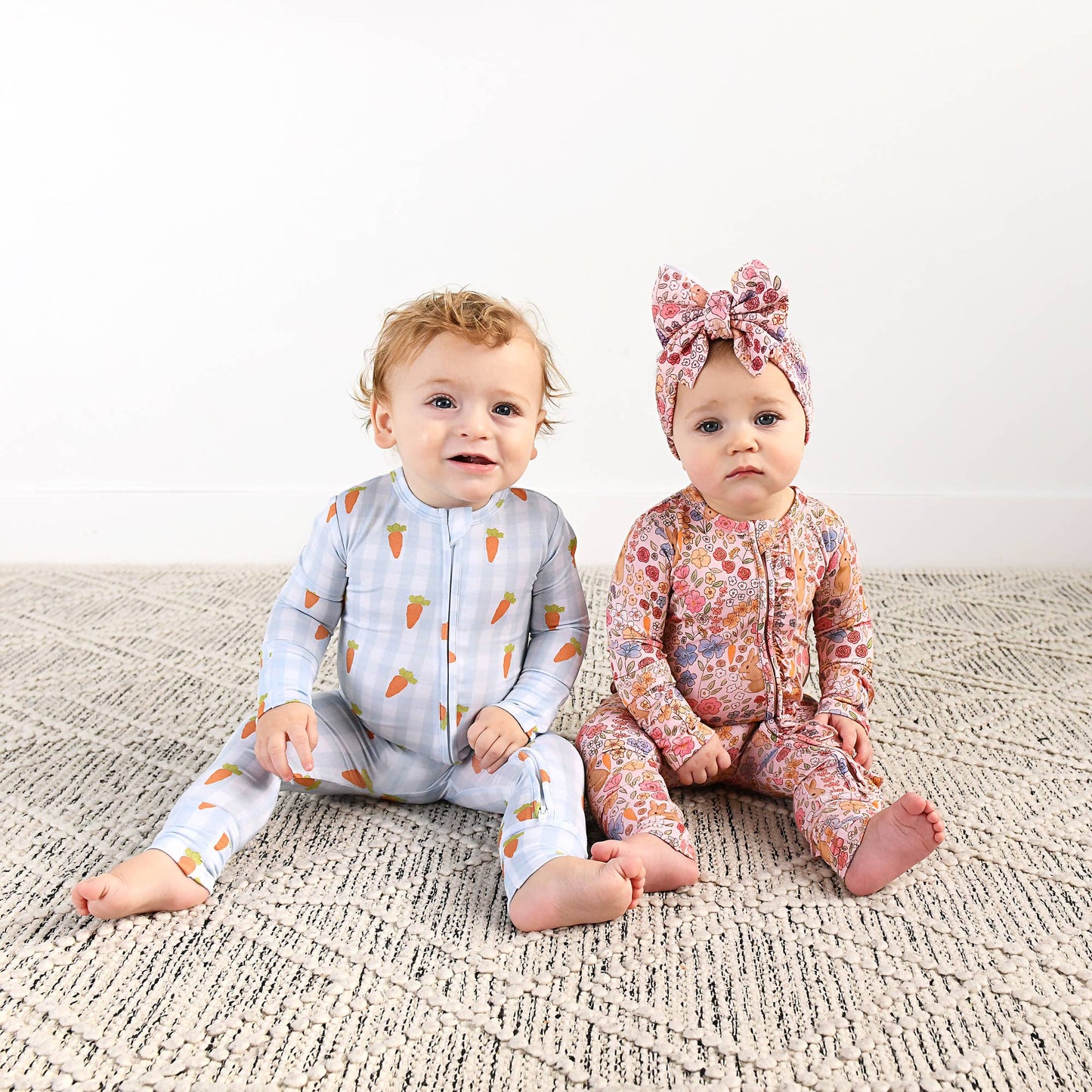 Henry Carrot Gingham Easter Outfit Sleepies