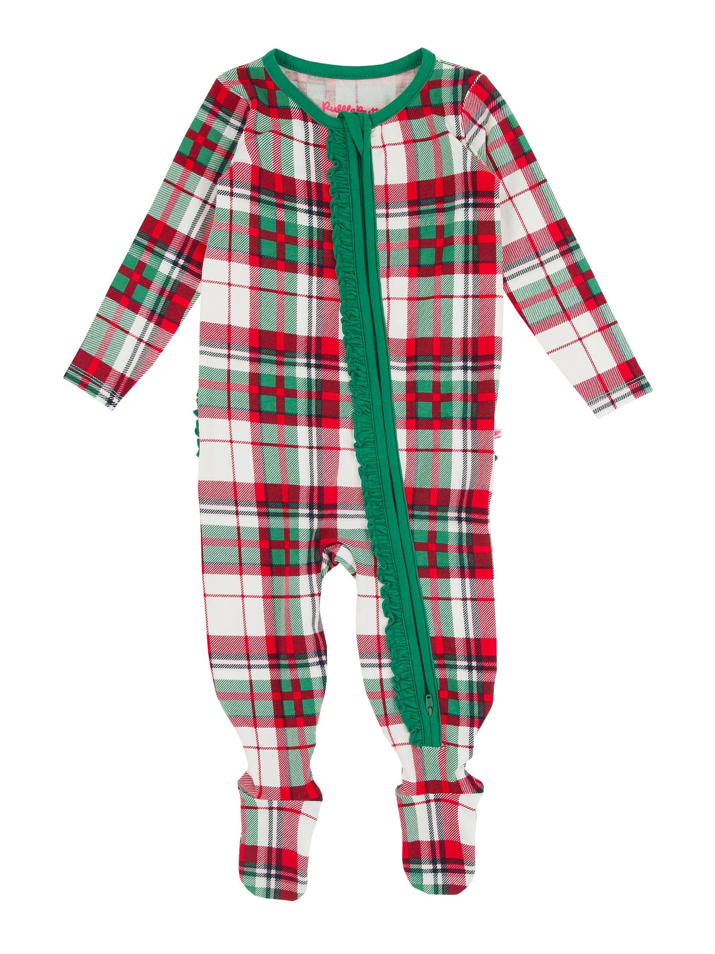 Dashing Dreams Plaid Ruffle Footed