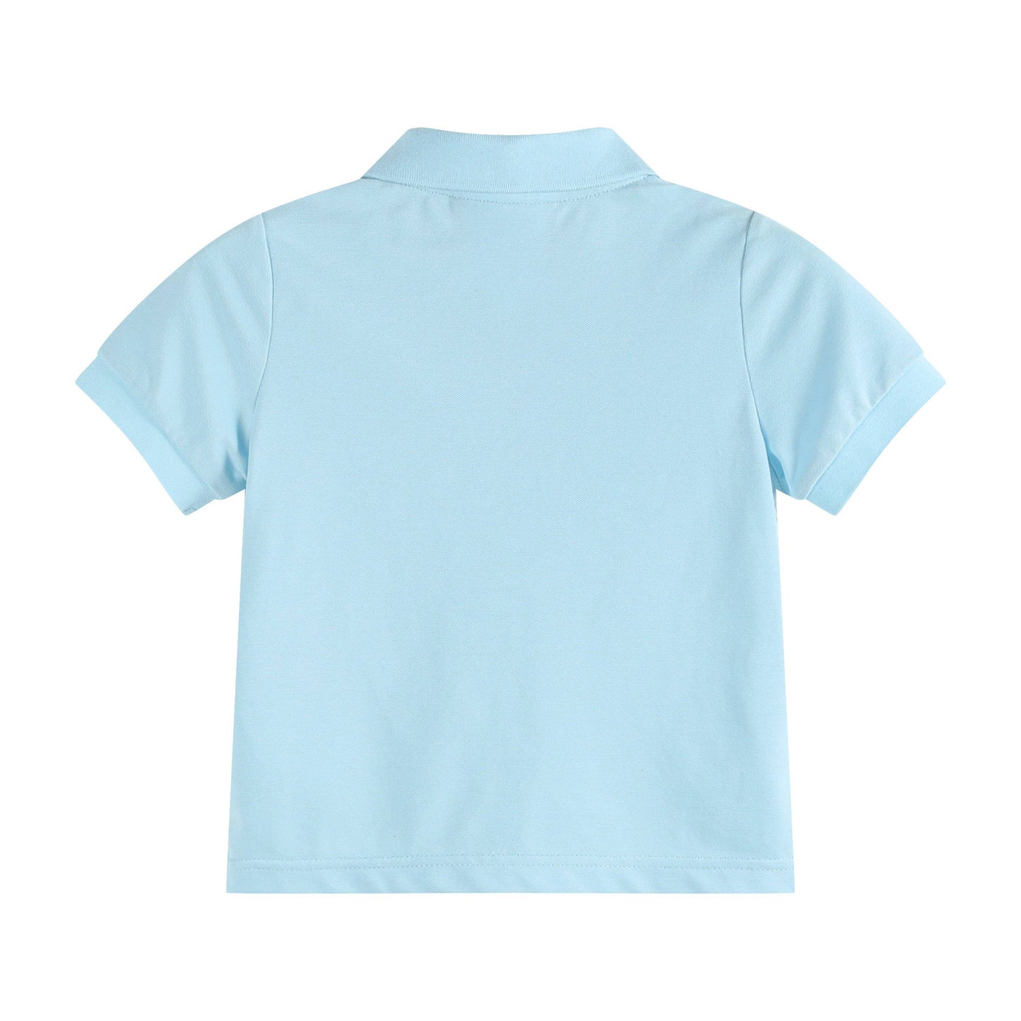 Light Blue Golf Hole Polo Shirt: 18-24M