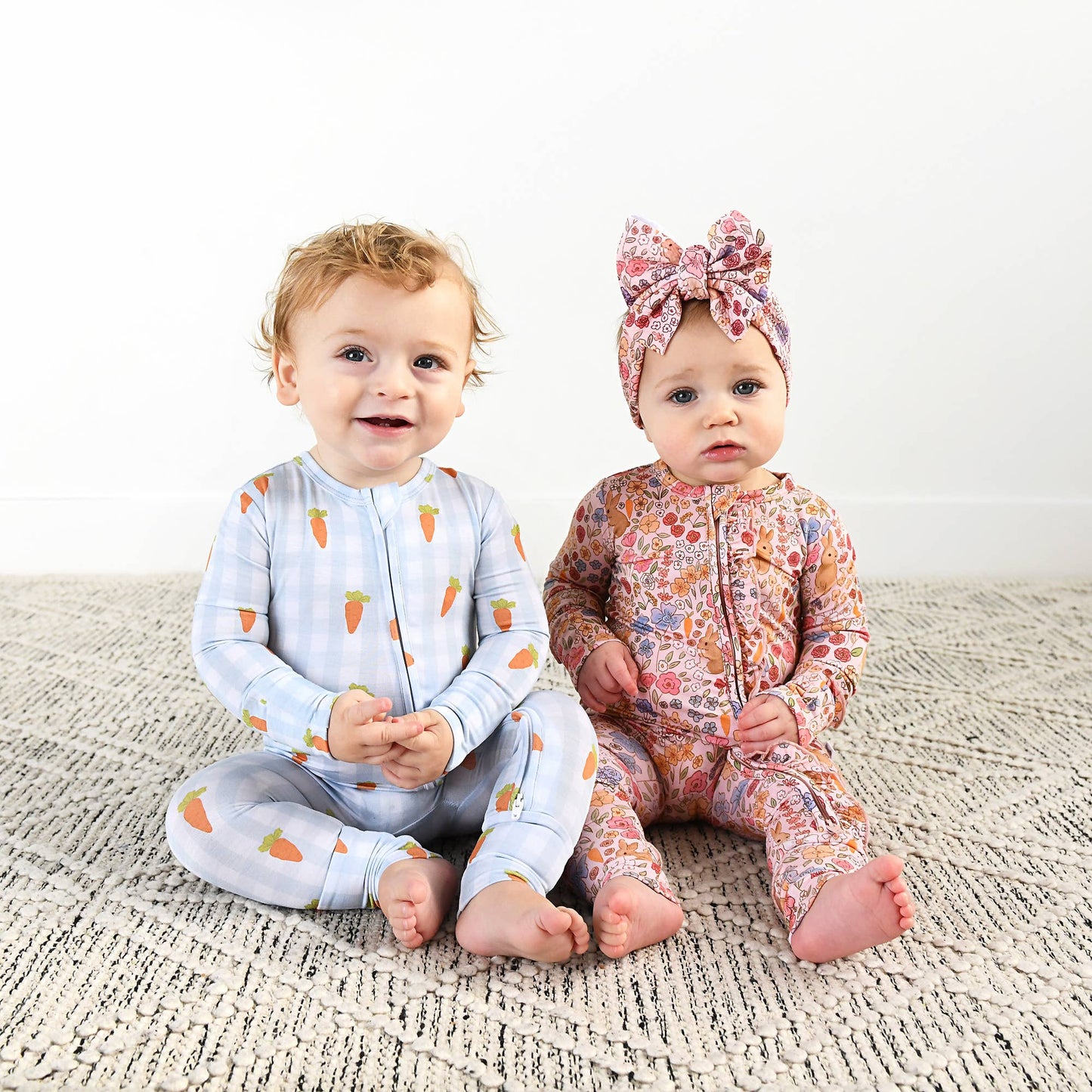 Henry Carrot Gingham Easter Outfit Sleepies