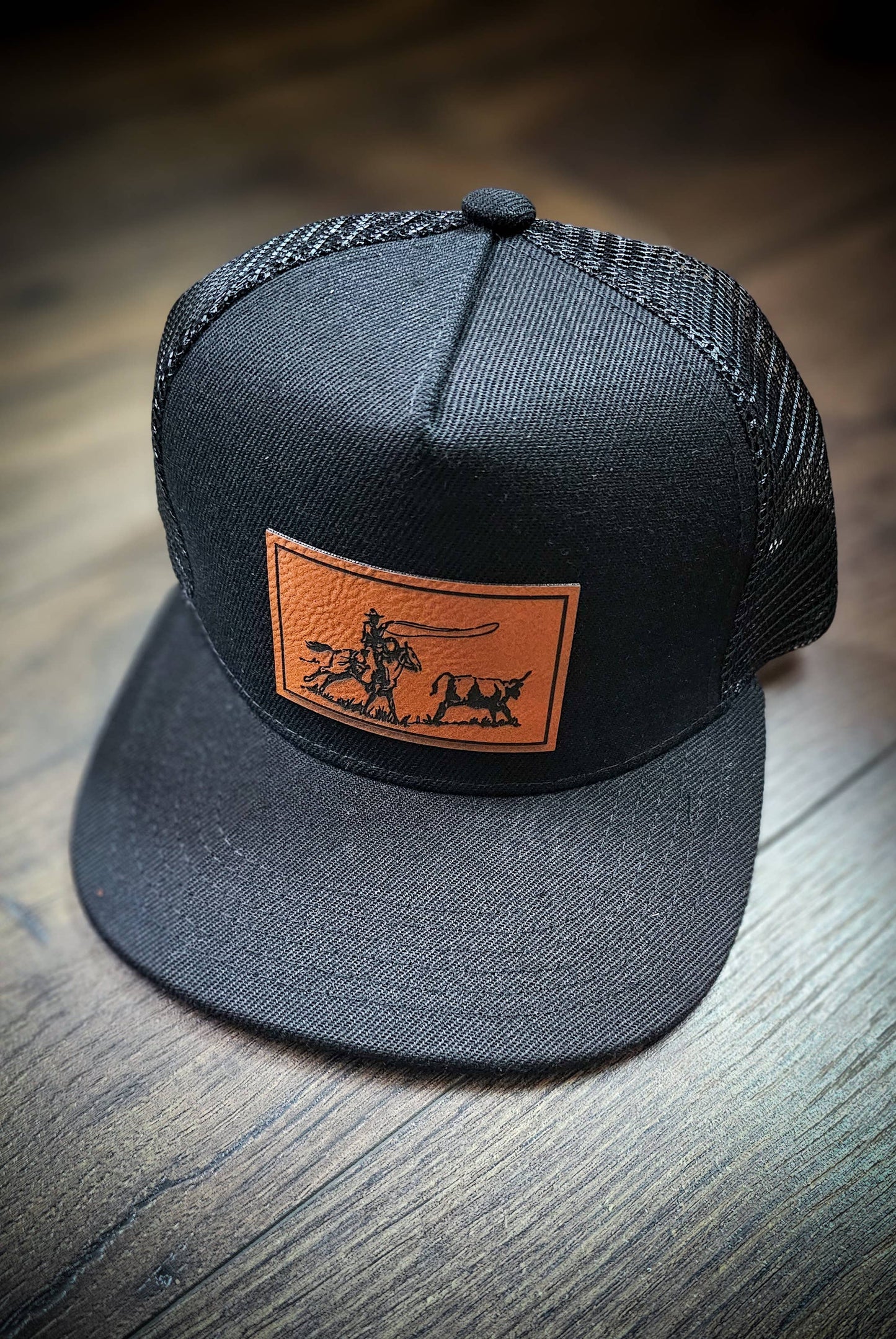 Roper Kids Flat Bill Snapback Hat