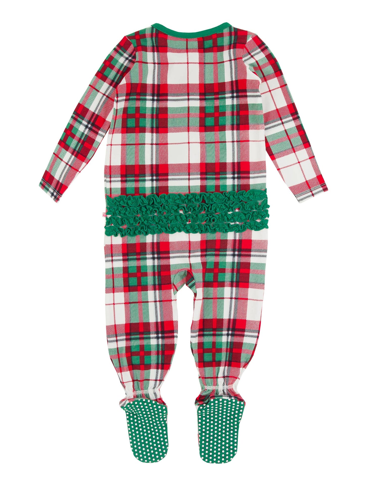 Dashing Dreams Plaid Ruffle Footed