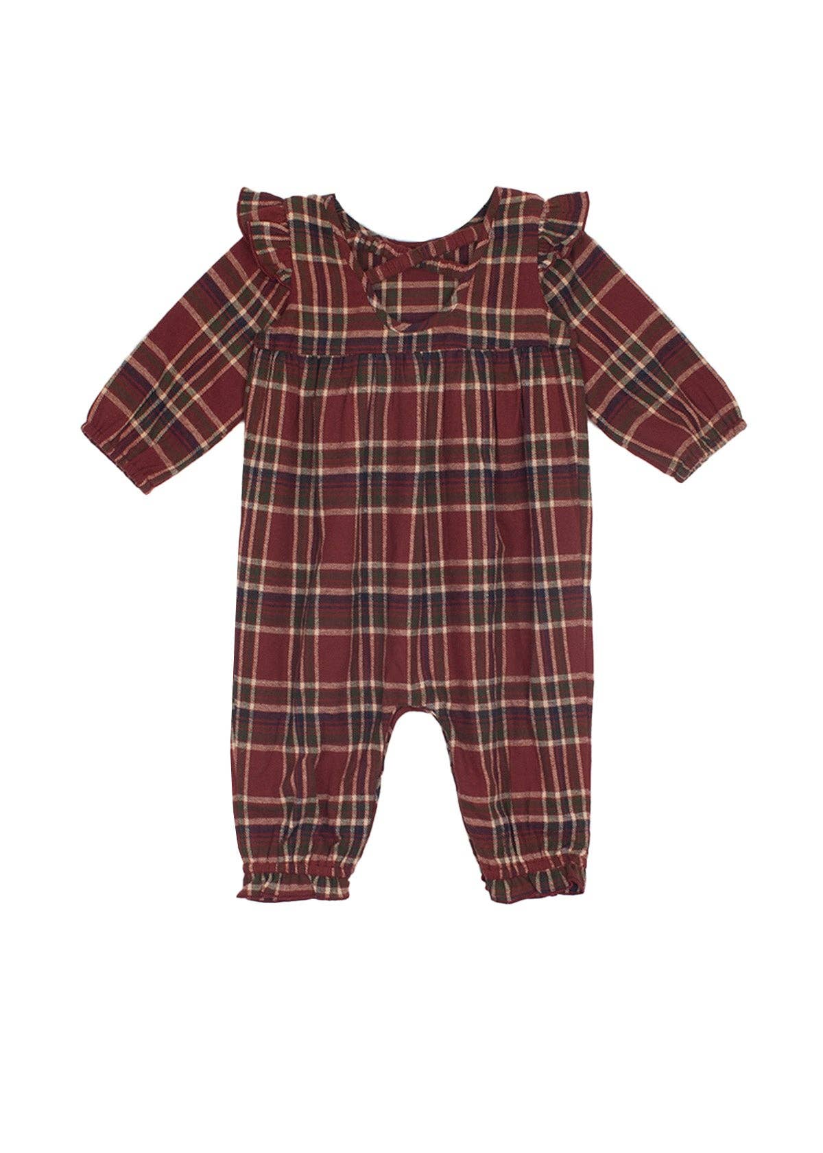 Grace Romper: Red