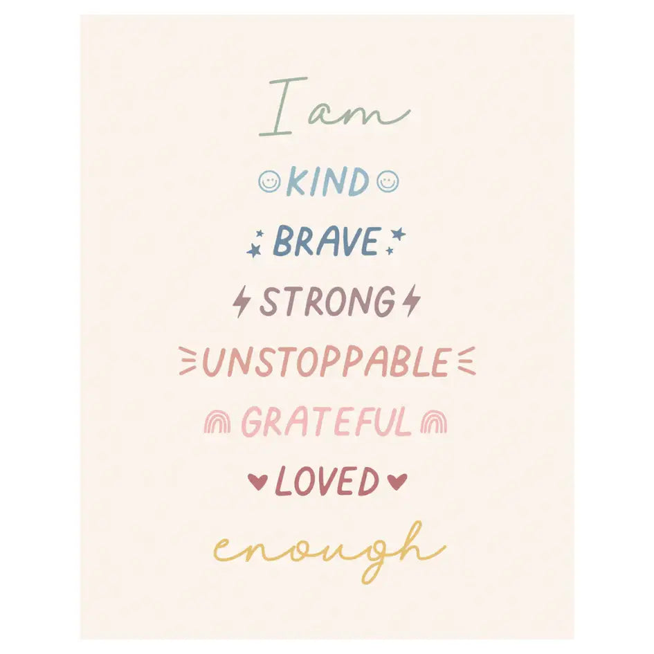 Affirmations Banner Original 36x26"