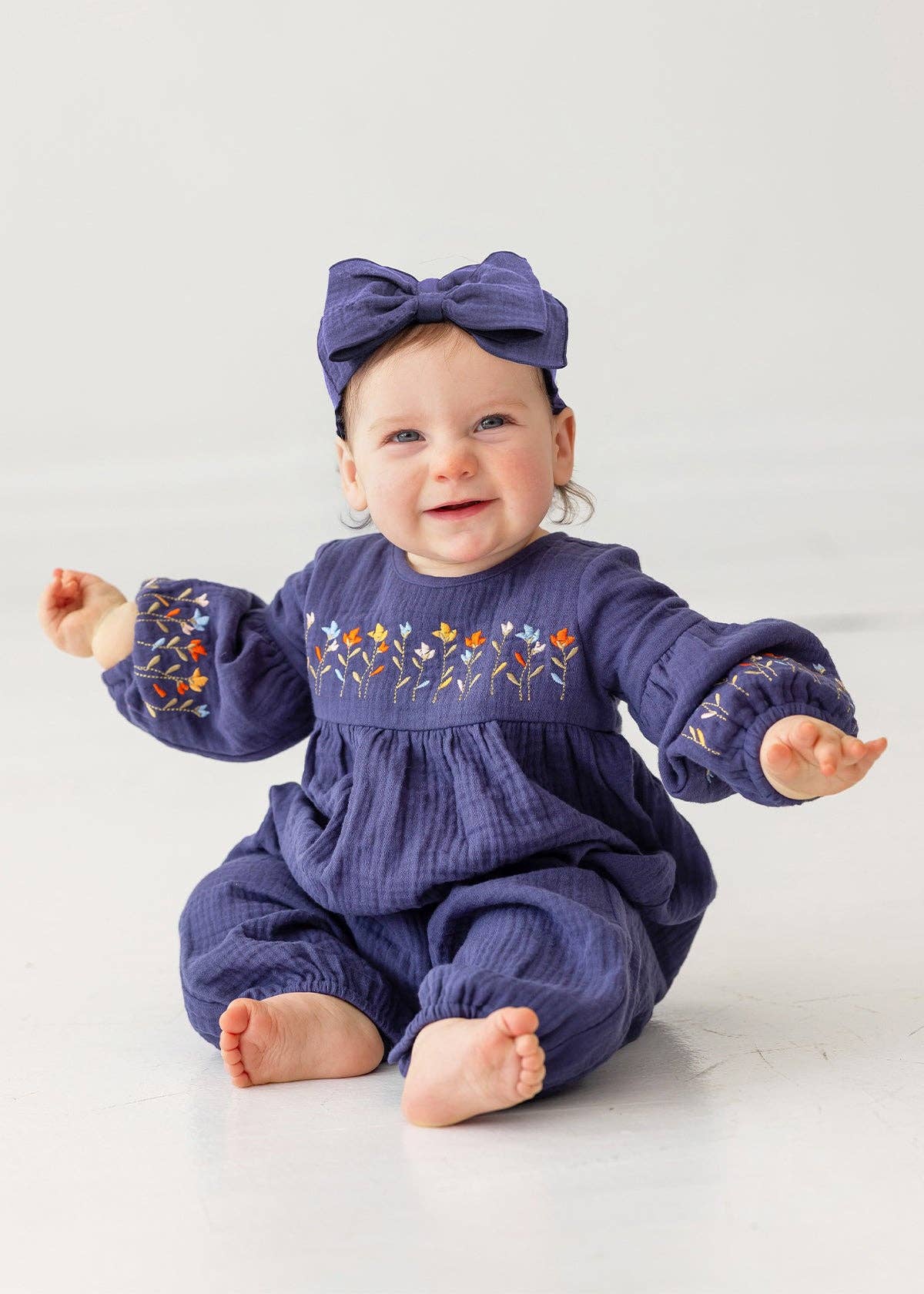 Clara Romper: Blue