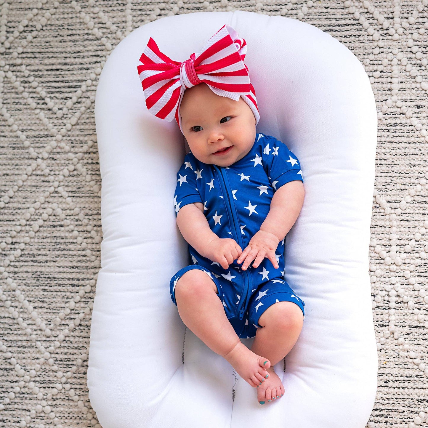 Bamboo Baby Pajama USA 4th of July