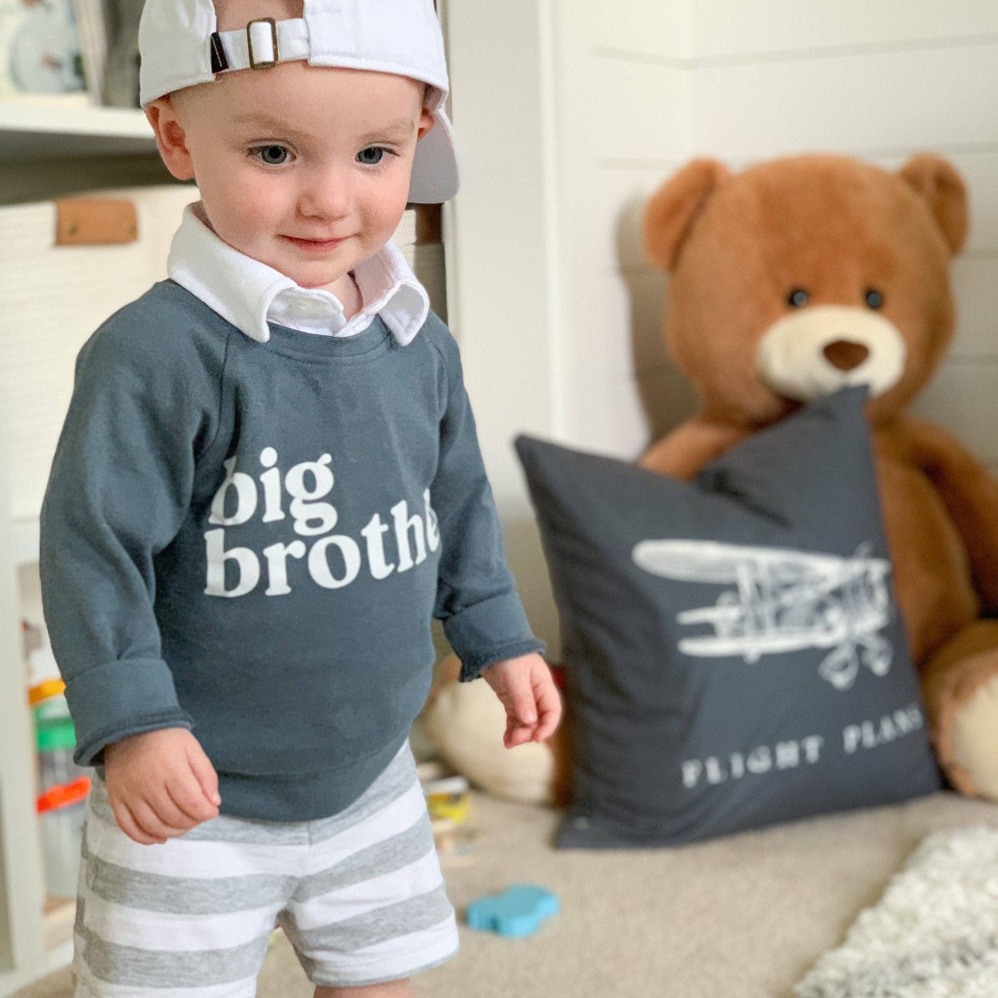 Big Brother Organic Cotton Pullover - Harbor