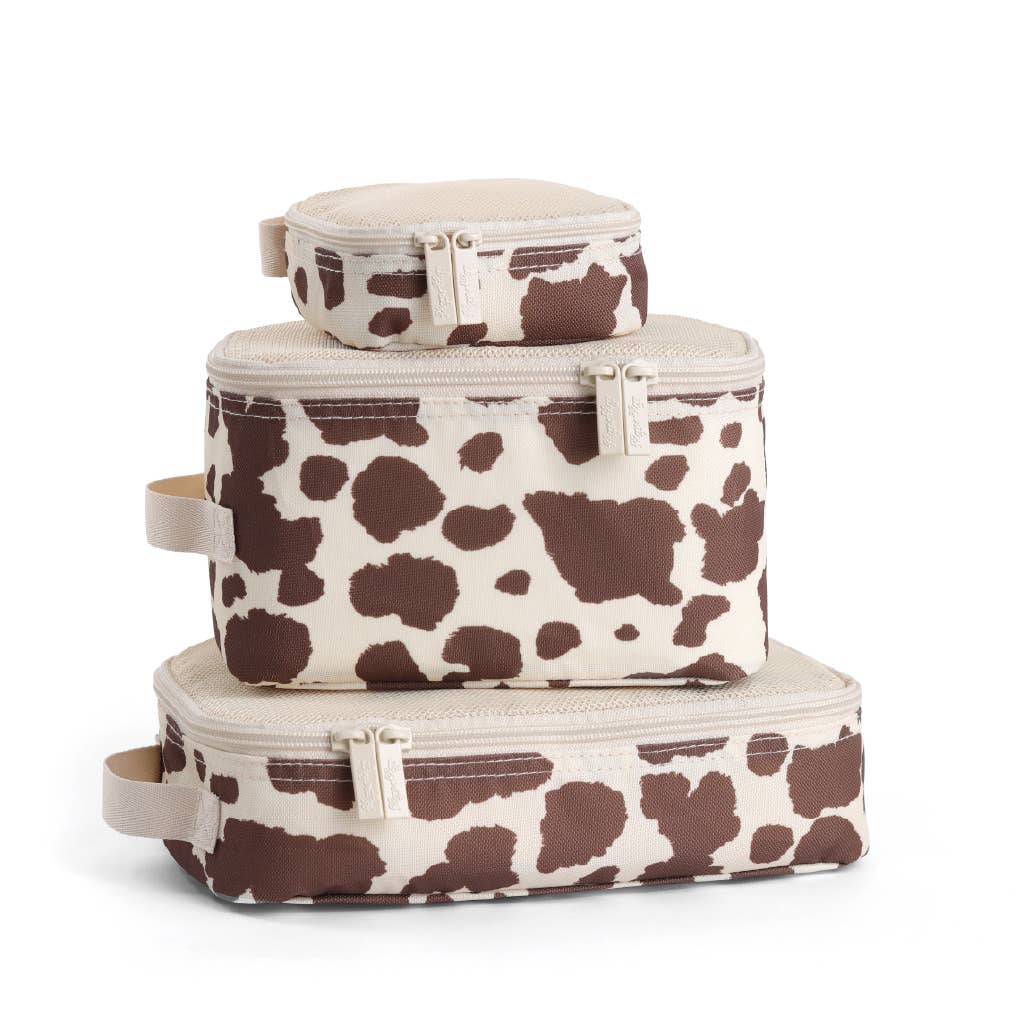 Cow Print Pack Like a Boss™ Packing Cubes