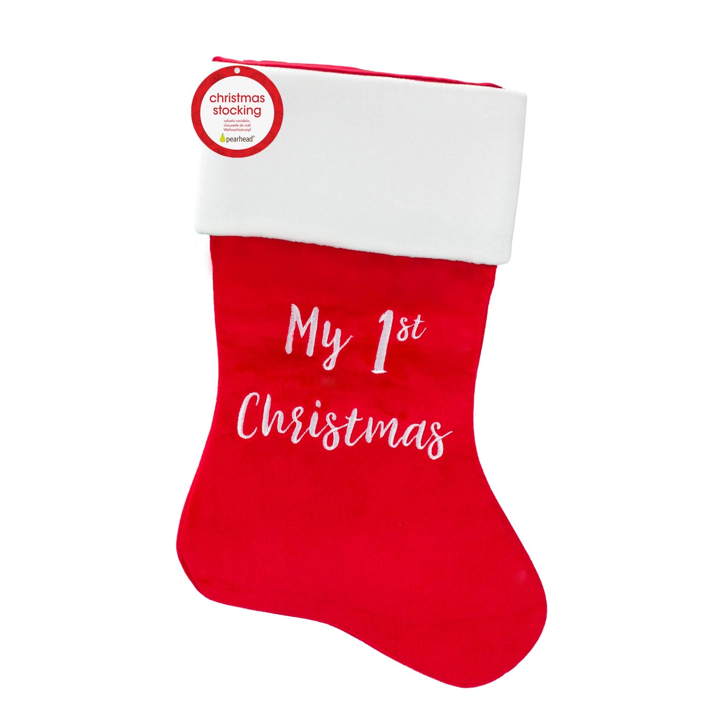 My 1st Christmas Holiday Stocking
