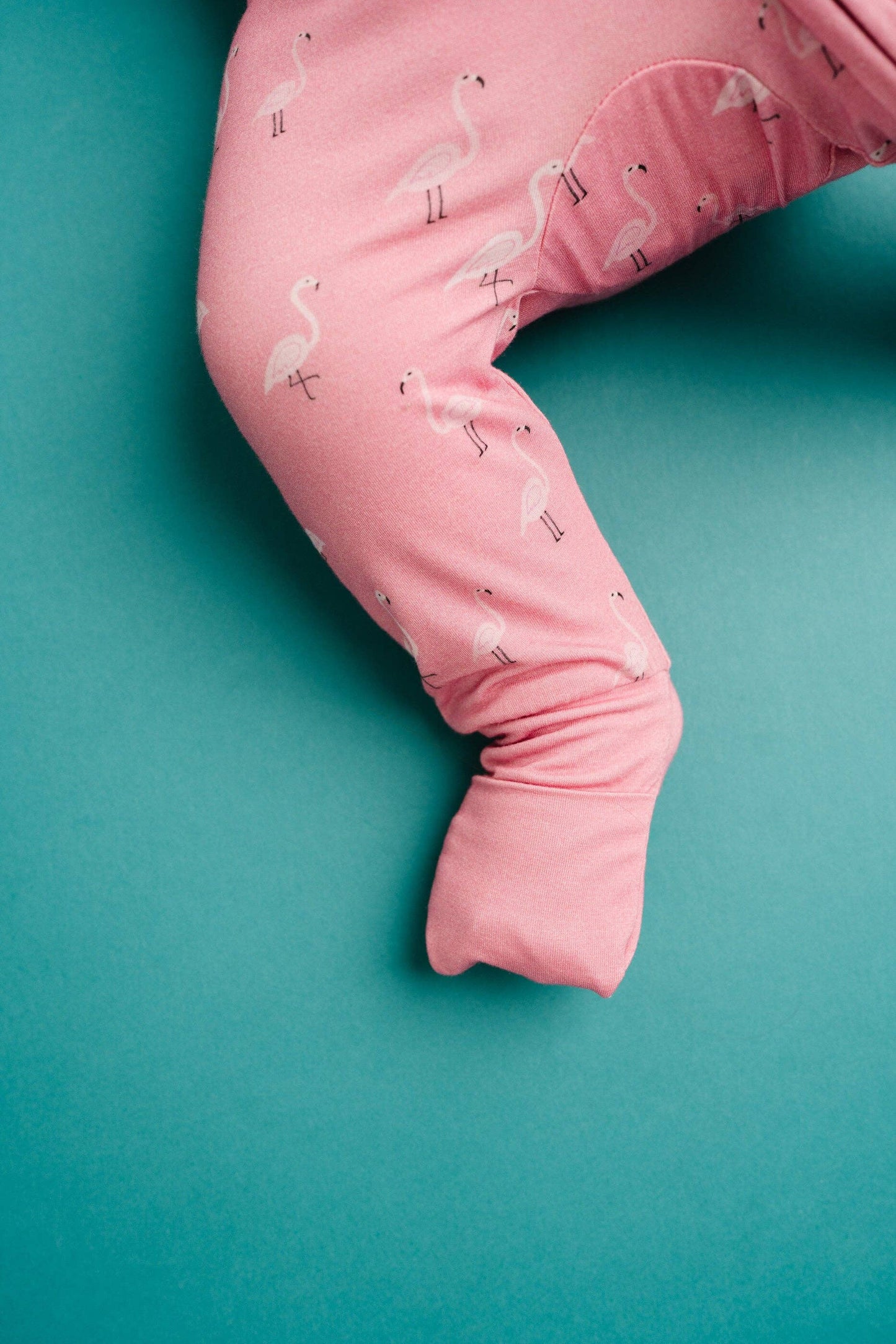 Pink Flamingo Bamboo Sleeper
